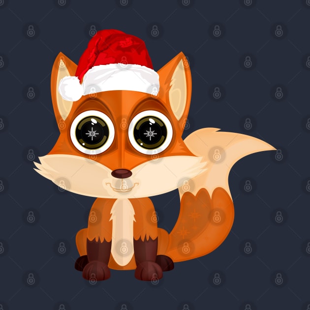 Christmas Fox by adamzworld