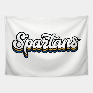 San José Spartans Cursive Tapestry