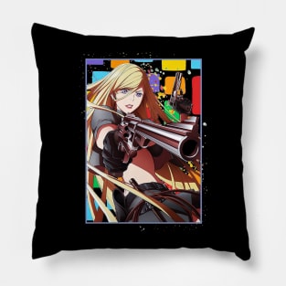 Bishamon Stray God Noragami Color Block Anime Pillow