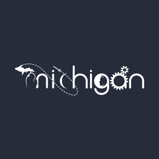 Space by State: Michigan T-Shirt