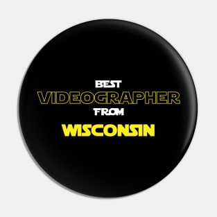 Best Videographer from Wisconsin Pin