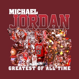 MJ Goat 23 Legend Basketball T-Shirt