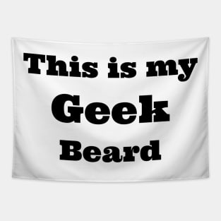 geek beard Tapestry