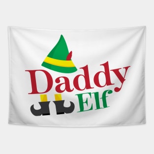 Daddy Elf Tapestry