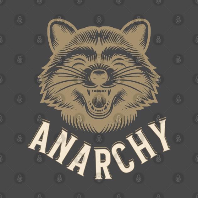 Anarchy Raccoon. by lakokakr