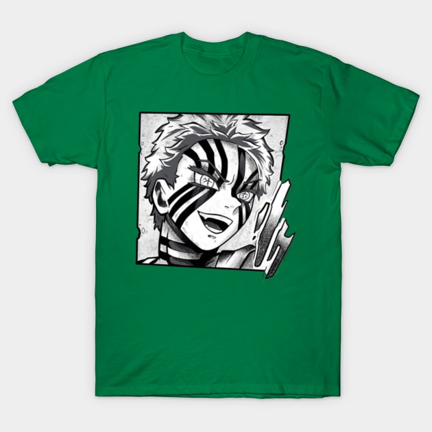 Akaza, Demon Slayer, Anime T-Shirts