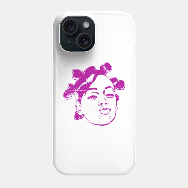 lisa left eye lopez portrait kingshit lites Phone Case by KingShit