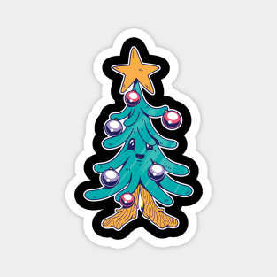 CARTOON CHRISTMAS TREE Magnet