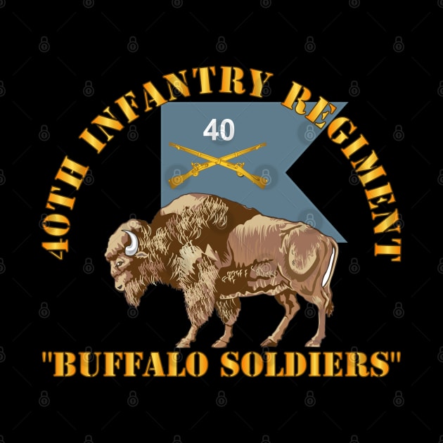 40th Infantry Regiment - Buffalo Soldiers w 40th Inf Guidon X 300 by twix123844