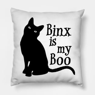 Binx is my Boo Pillow