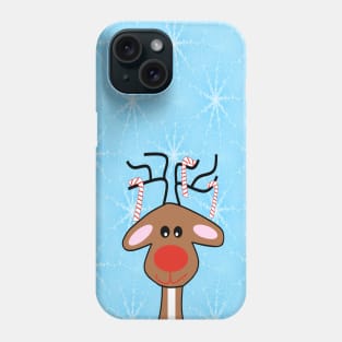 RED Nose Reindeer Christmas Phone Case