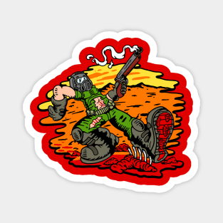 Keep on Doomguy Magnet