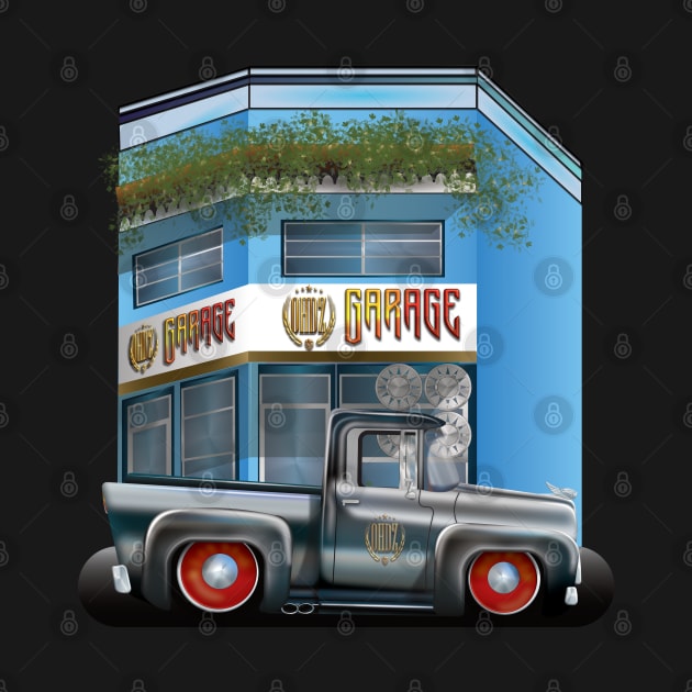 CS Cartoon Machines PickUp Truck And Garage V 1.1. by OmarHernandez