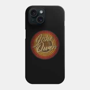 arjunthemaniac,circle vintage retro faded Jake Owen Phone Case