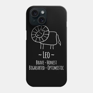 Leo Zodiac Sign Phone Case