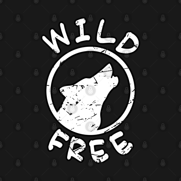 Wild And Free Wolf by ruben vector designs