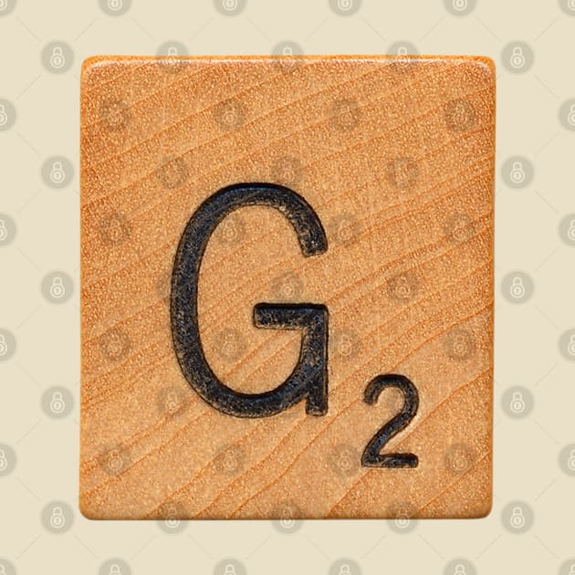 Scrabble Letter 'G' by RandomGoodness