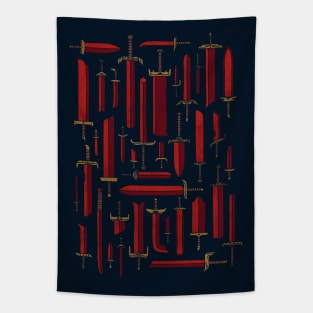 Bunch of Blades Tapestry