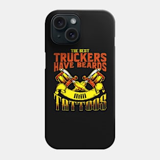 Trucker Have Tattoos Beards Phone Case