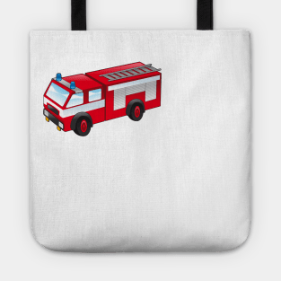 I still play with firetrucks Tote