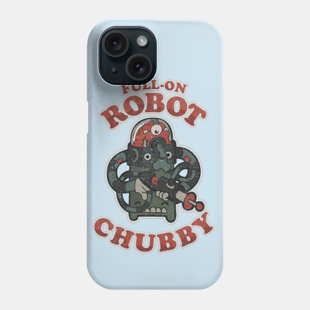 FULL-ON ROBOT CHUBBY Phone Case by BOEC Gear