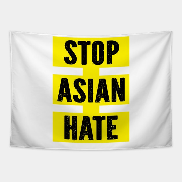 Stop Asian Hate Proud Asian Tapestry by Madelyn_Frere