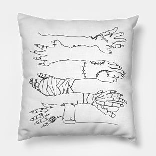 Horror Hands Pillow