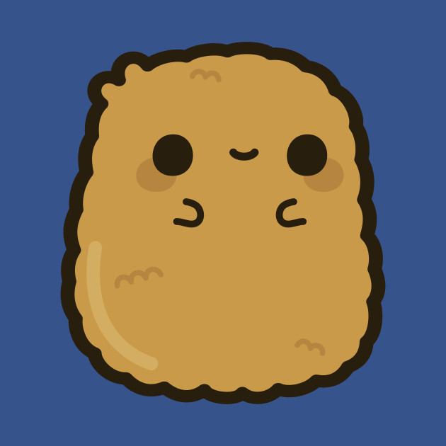 Cute chicken nugget - Chicken Nugget - Hoodie | TeePublic