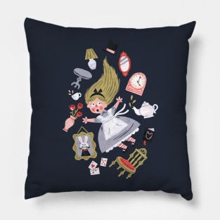 Alice in Wonderland Pillow