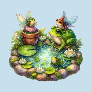 Wise Toad and the Frog Fairies T-Shirt