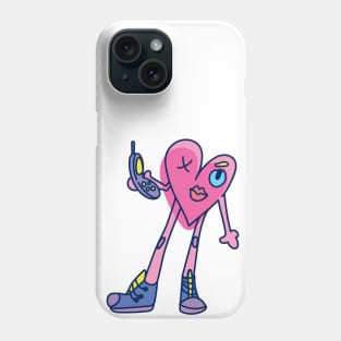 back to 2000s heart Phone Case