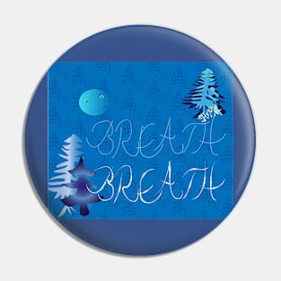 Breath tree Pin