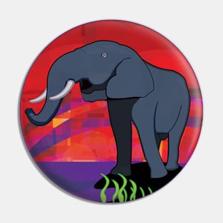 Big Elephant Pin