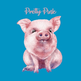 Pretty Pink Cute Piglet T-Shirt