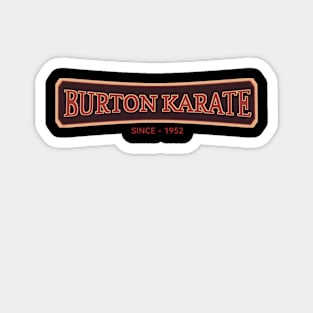 BURTON KARATE Magnet