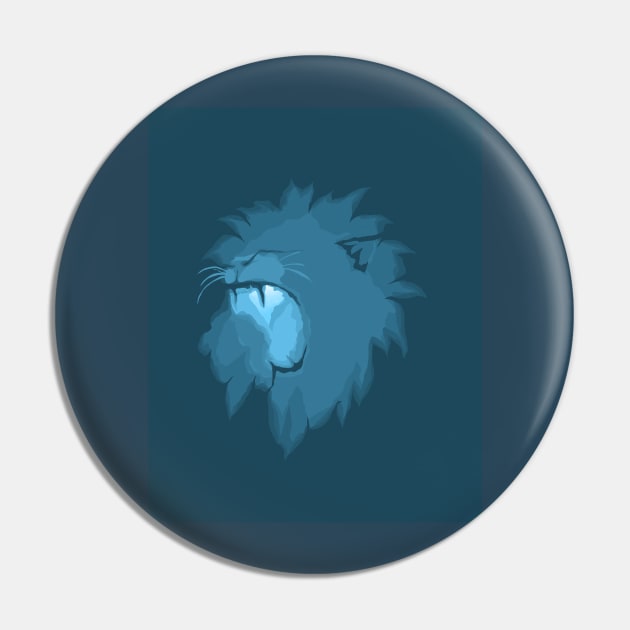 Lion digital art Pin by vixfx