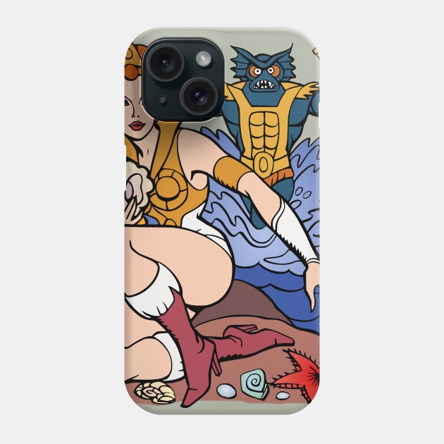 Warrior Goddess Phone Case by snespix