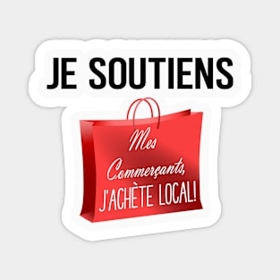 je soutiens mes commerçants Magnet