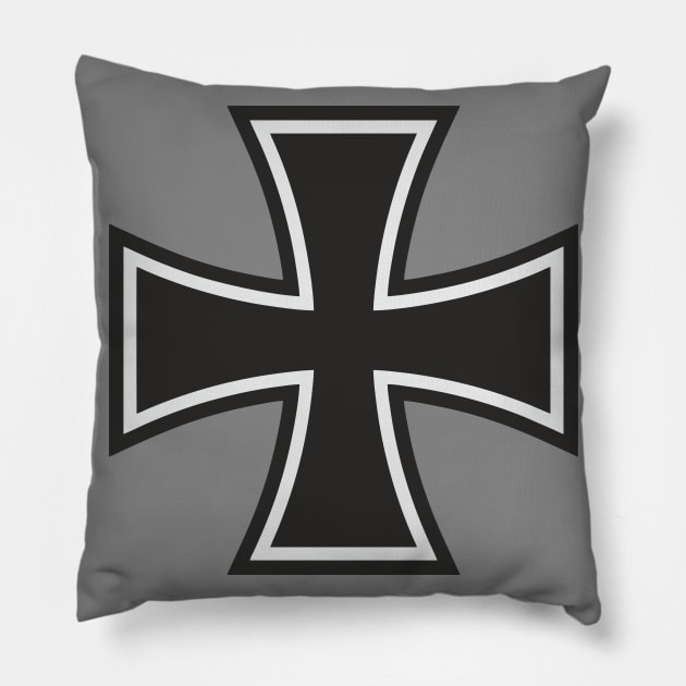 iron Cross Pillow by FAawRay