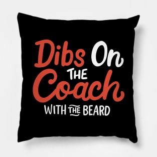 Coach With The Beard Bearded Coach Pillow