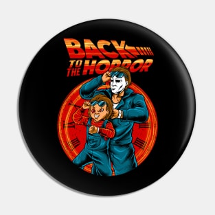 back to the horror Pin