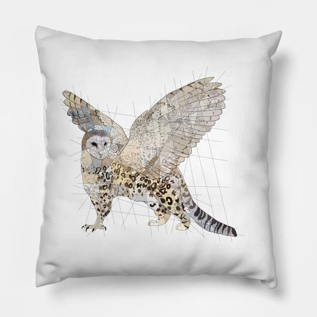 Griffin Pillow by Blacklightco