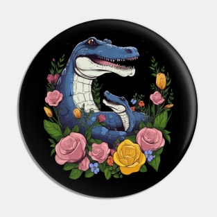 Alligator Mothers Day Pin