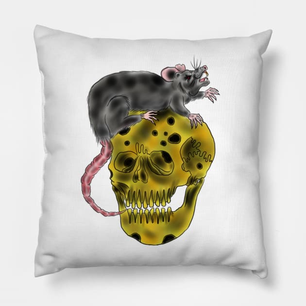 Cheeseheads Pillow by IAmBray