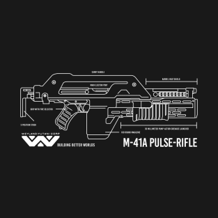 Pulse Rifle (Aliens) T-Shirt