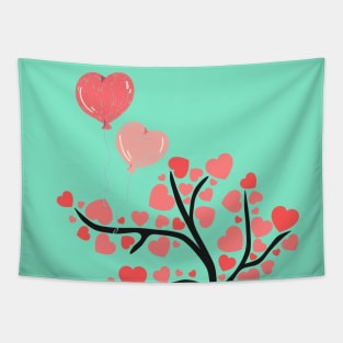 Tree of Hearts! Tapestry