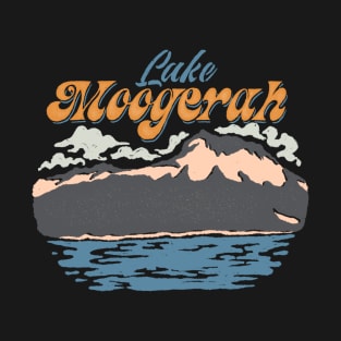 Moongerah Lake Vintage Hand Drawing T-Shirt