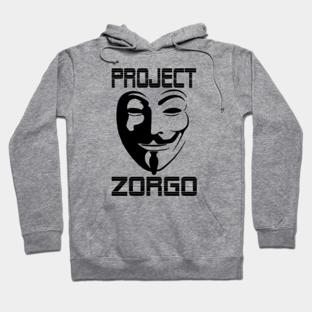 project zorgo black hoodie