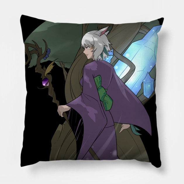 Y'shtola - FFXIV Pillow by MangaXai