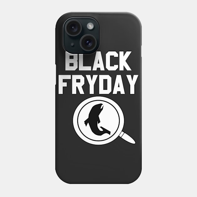 Black Friday Fry Phone Case by reyzo9000